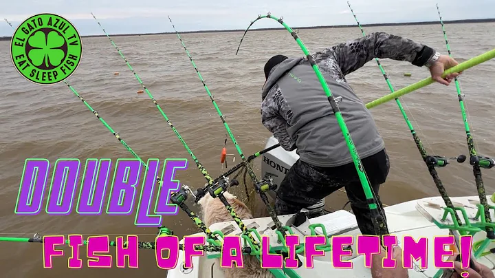 Drift fishing for Giant Blue Catfish on Lake Texoma