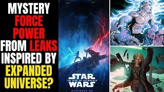 Star Wars Leaks Describe Mystery Force Power Inspired By The Expanded Universe?