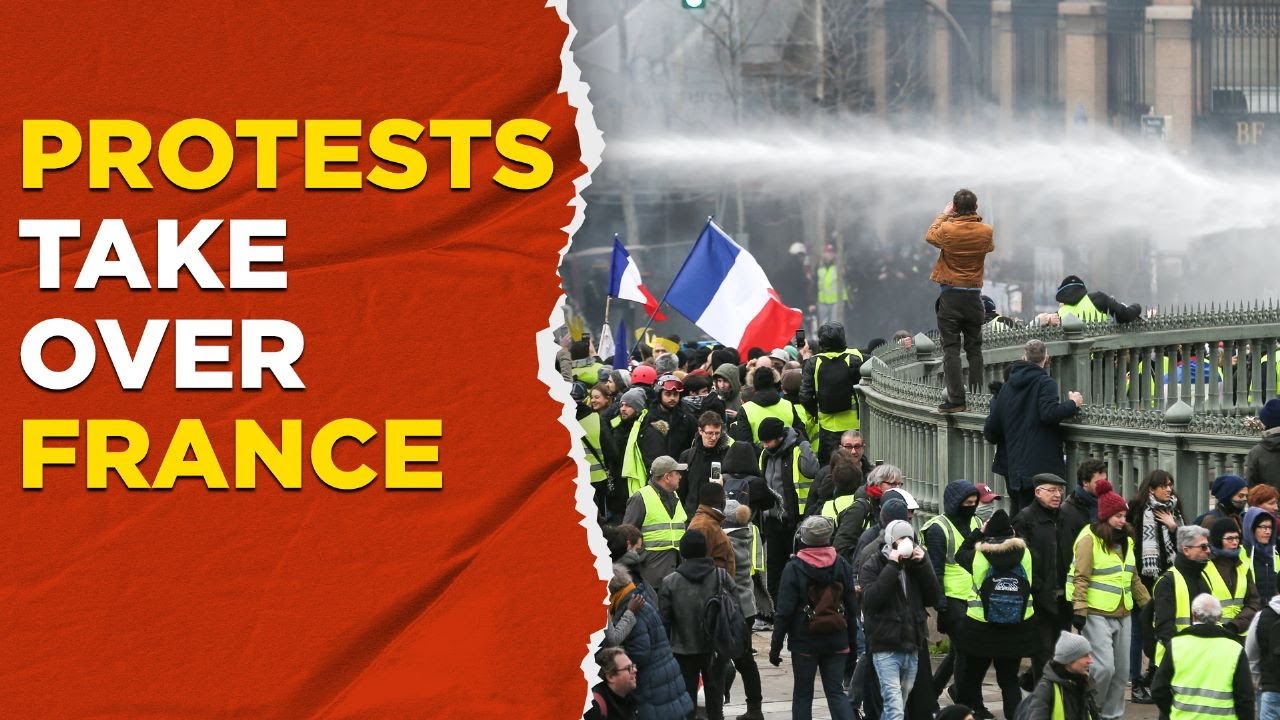 France Protests live Thousands Protest In France Against Govt’s Pension, Immigration Plans