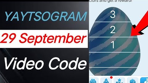 YAYTSOGRAM Daily Cipher Code 29 September | YAYTSOGRAM Daily Cipher | YAYTSOGRAM Code #yaytsogram​
