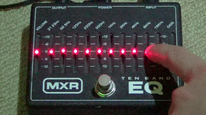 MXR 10 Band EQ Review & Demo