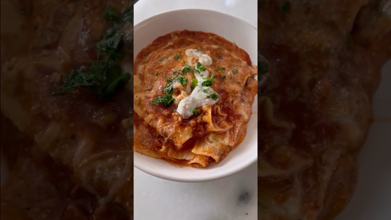 Skillet Lasagna is on constant rotation over here! It is a quick and easy dinner idea 🤗