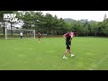 백승호 vs 일반인 GK(체대출신) 1대1로 붙었을때 생기는 일 ㄷㄷㄷ