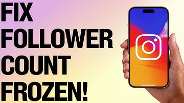 HOW TO FIX INSTAGRAM FOLLOWER COUNT FROZEN 2025