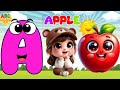 A for Apple | ABC phonics song | ABC for toddlers | B for ball | Baby ABC Song | ABCD |#kidssong