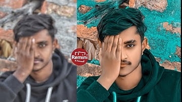 How To Use Remini Photo Enhancer App | Convert Low Quality Image To High Quality | Remini Tutorial