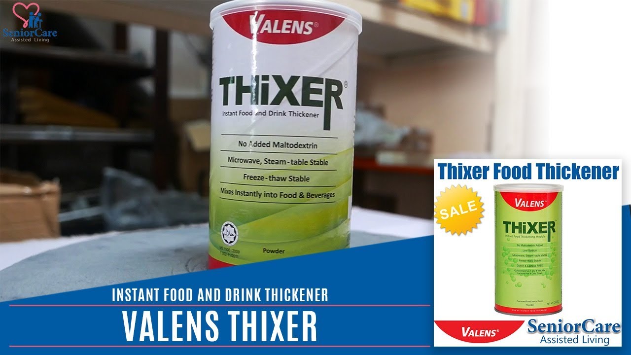 PROVEN AND TESTED Valens Nutrition Thixer Food Thickener 300g for