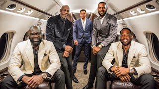 Inside the Private Jets of NBA Superstars 🏀 | Luxury Life at 40,000 Feet!