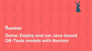 Demo: Java support for the Nextmv OR-Tools integration