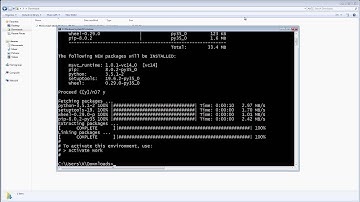 Install Python with NumPy SciPy Matplotlib on Windows