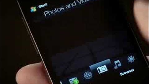 HTC Touch Pro Getting Started