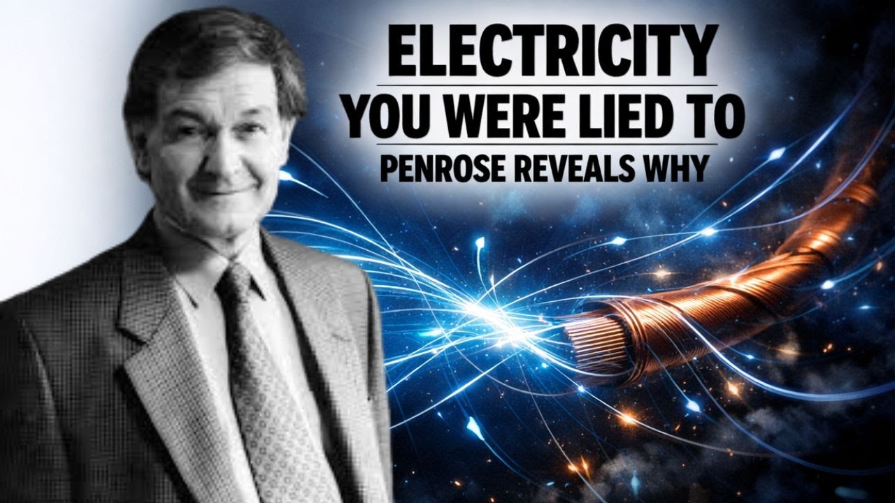 Roger Penrose Explains The Big Misconception About ELECTRICITY