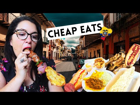 HUECAS! Best Restaurants in CUENCA Ecuador on a Budget