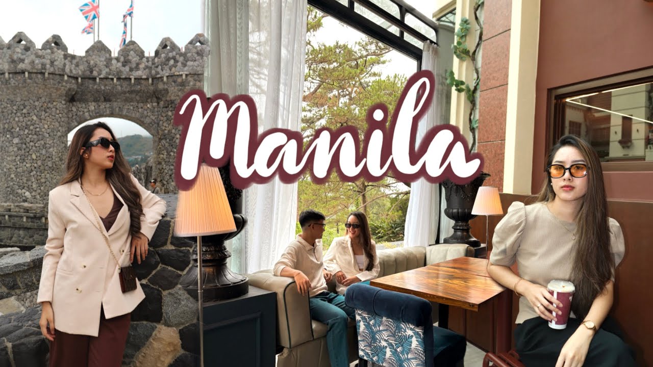 manila vlog ✈︎౨ৎ˚₊bgc, cafes, baguio, tagaytay, 4th anniversary, enchanted kingdom