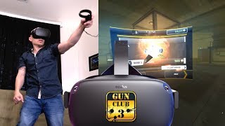 THE OCULUS QUEST CAN'T DO THAT! Gun Club 3 VR FULL 6DoF screenshot 2