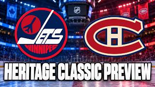 Habs vs Jets Heritage Classic! LIVE PREVIEW!