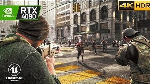 New Zombie Games in UNREAL ENGINE 5 and Unity with INSANE GRAPHICS[4K 60FPS HDR]