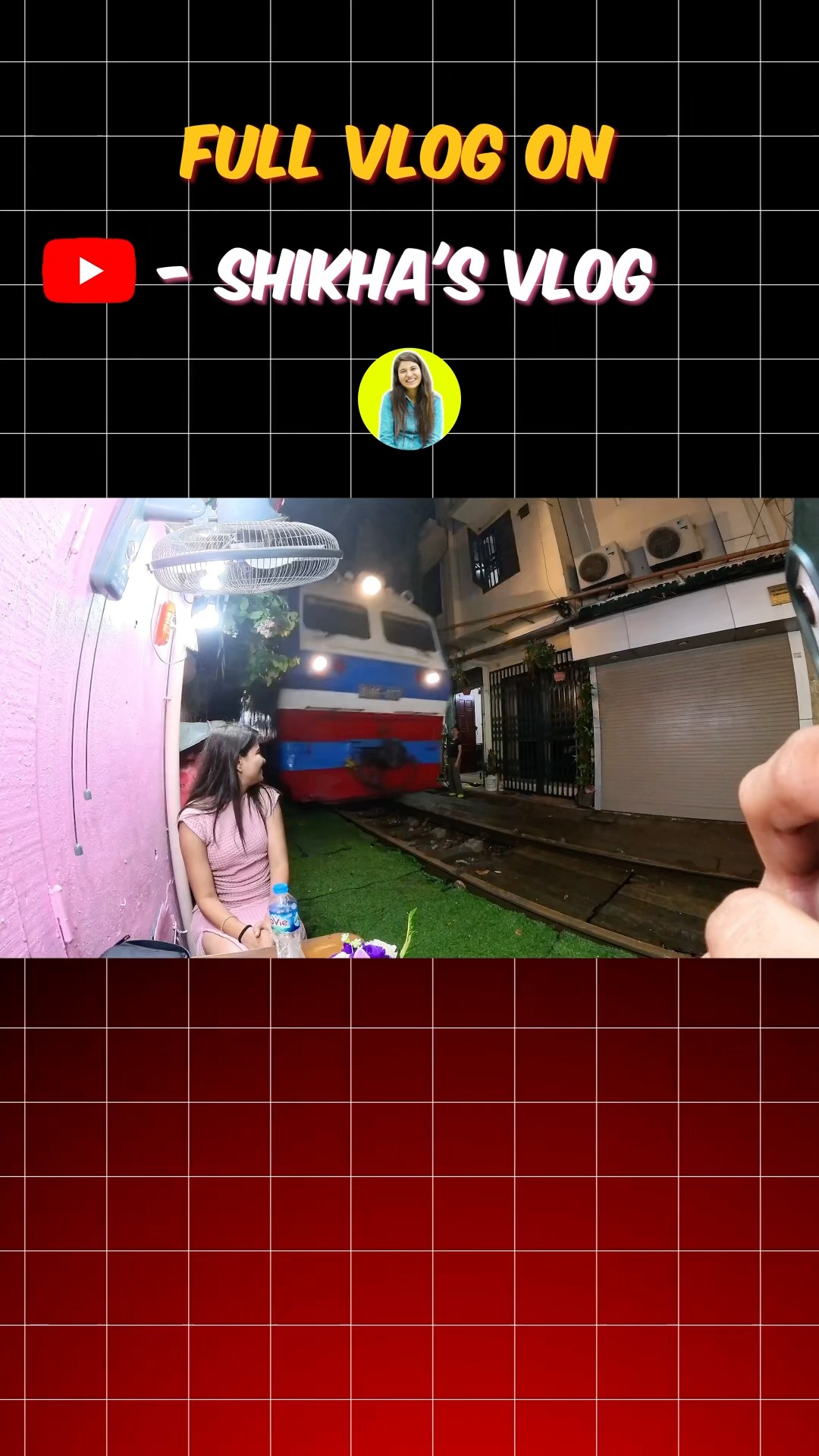 Train wali place to dream tha mera  ?❤️ #artistshikhasharma #vietnam #vlogs #shorts