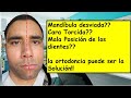 Tienes la cara desviada? ...La mandíbula hacia un lado??..Puede ser la mala posición de tus dientes