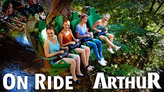 [POV-On Ride] Arthur - Inverted Powered Coaster - Europa Park