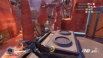 Overwatch: Origins Edition as Genji in route 66 i with navy and Spidervenom99