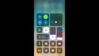 Extra Functionality In Control Centre iOS 11.