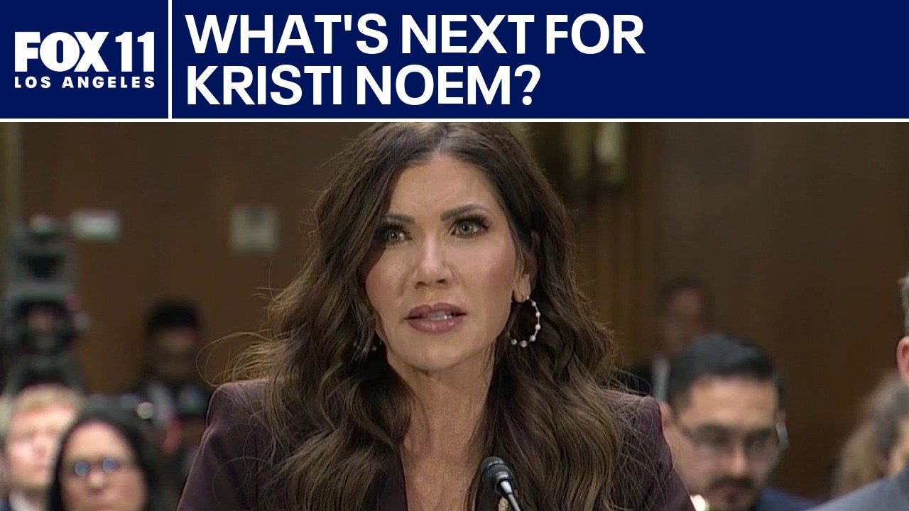 Kristi Noem fired by President Trump