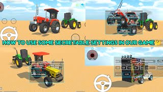 How to use this settings in Indian vehicles simulator 3d|Indian tractor game#tractorgame screenshot 2