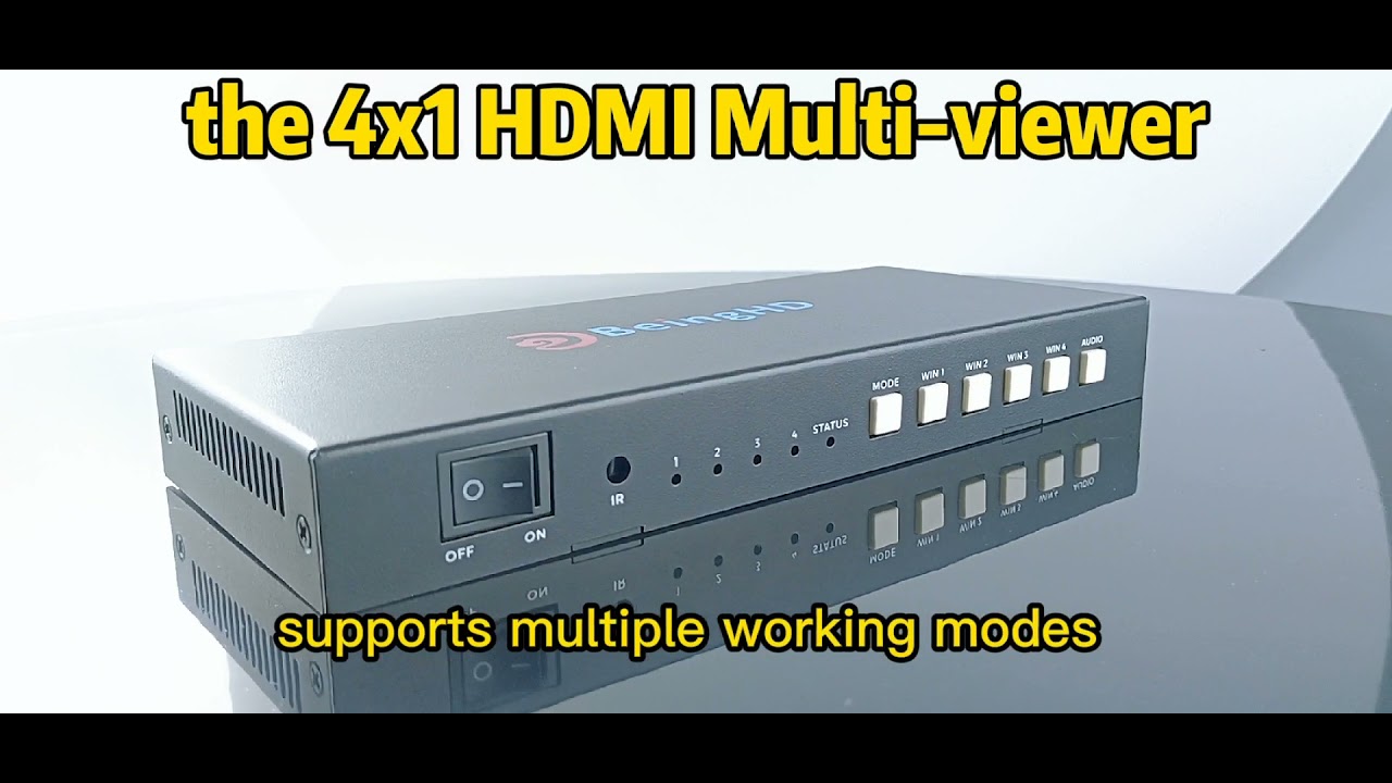 4k60 HDMI Multiviewer - YouTube