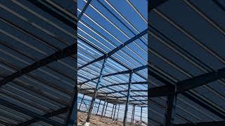 Precision-Engineered Steel Frame Built for Durability & Strength. #steel #workshop #construction