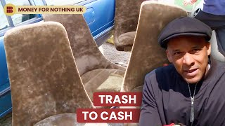 Vintage 1960s Chairs Found at Recycling Center Money For Nothing UK