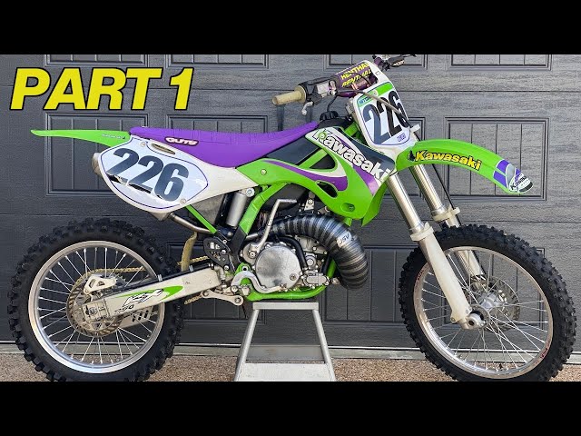 つむぎ New Two Stroke Project | 1999 KX250 Splitfire Rebuild - Part