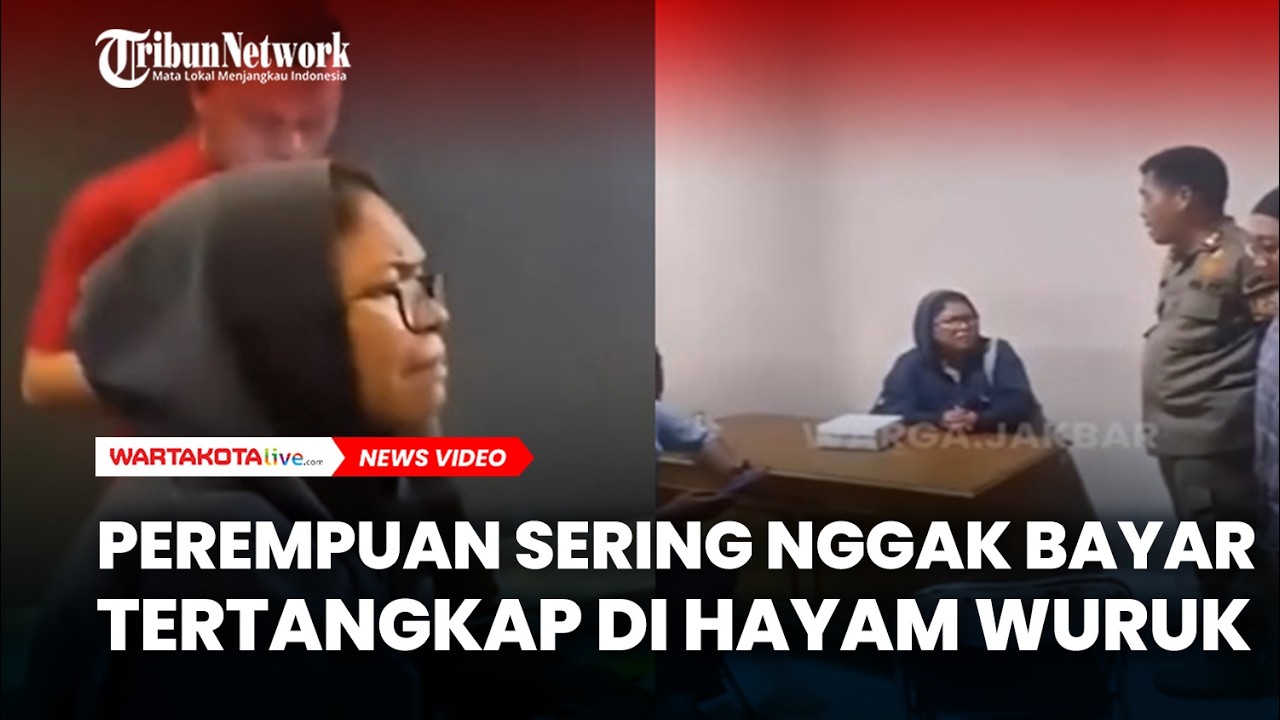 Perempuan Sering Nggak Bayar Tertangkap Di Hayam Wuruk, Minta Jangan di Viralkan