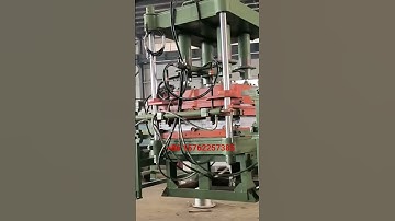 Rubber floor tiles vulcanizing press loading the container