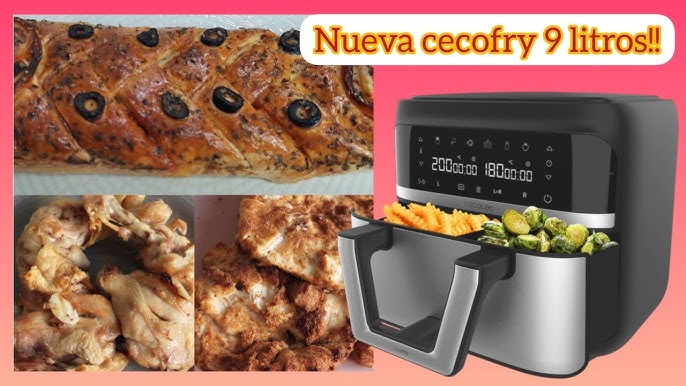 🔥Cecofry DUAL 9000 Airfryer 9L a prueba con OPINIONES y RECETAS