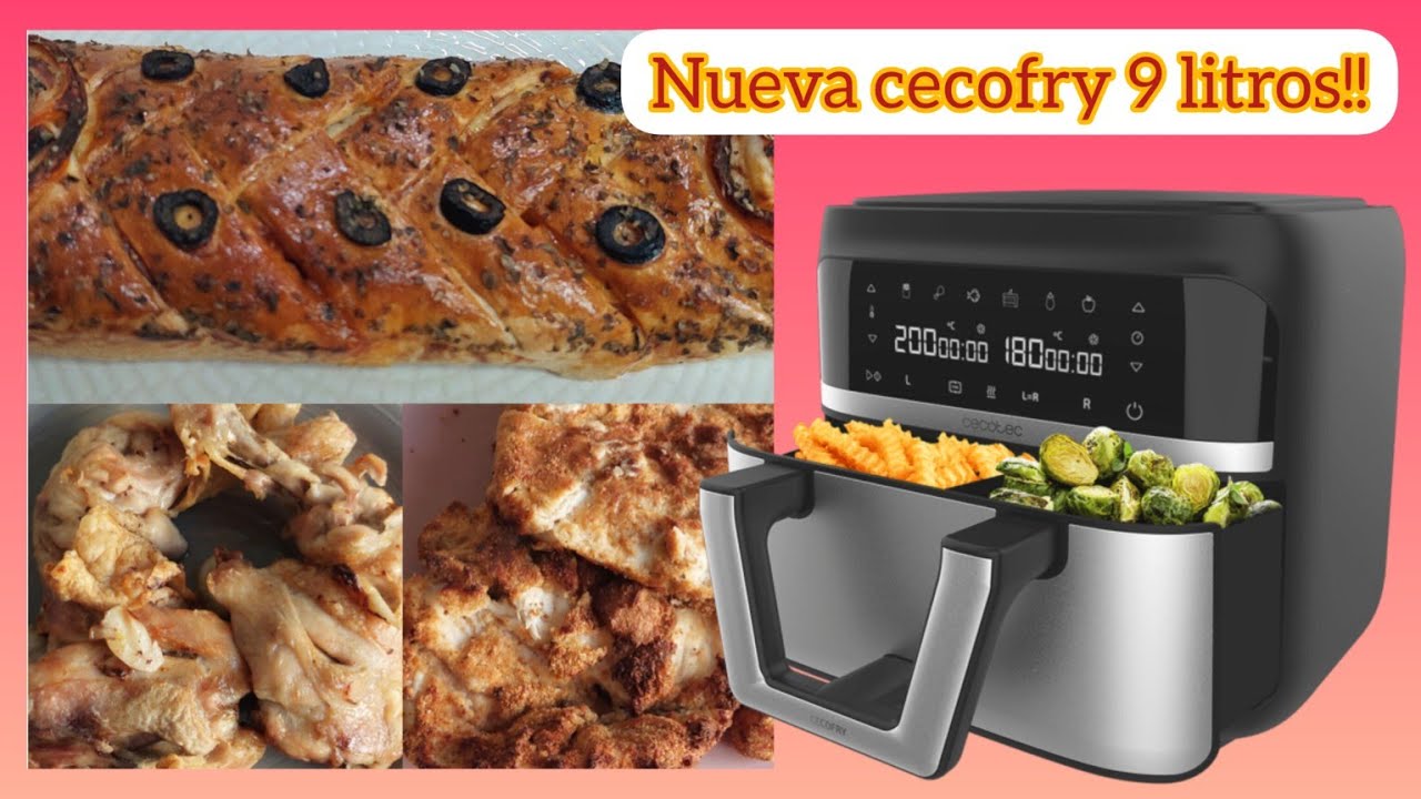 ✨Find out why the Cecotec Airfryer Cecofry Dual 9000 is the best choice✨ 