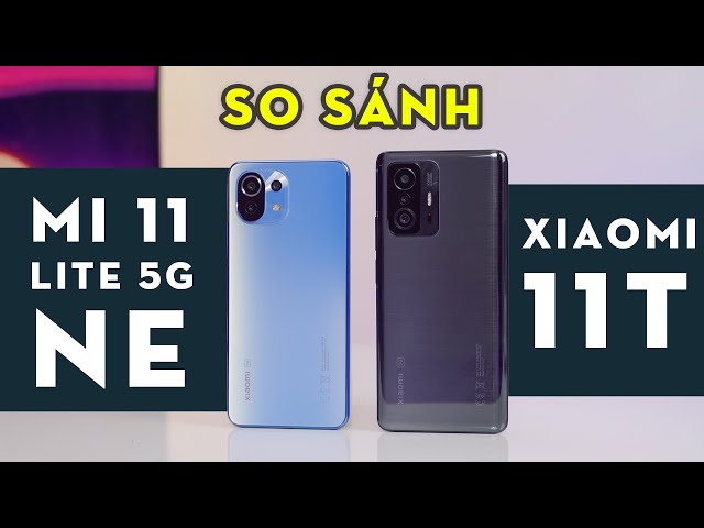 So sánh Xiaomi 11 Lite 5G NE vs Xiaomi 11T 5G: Nên chọn máy nào?