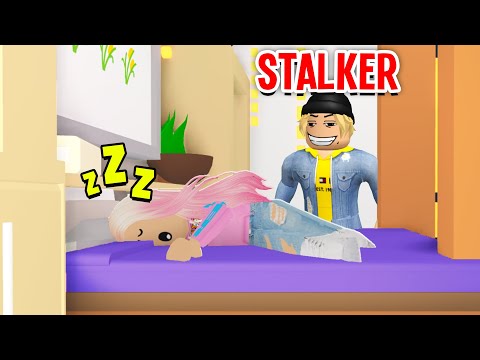 Stalker Broke Into My House In Adopt Me I Caught Him Spying On Me Roblox Youtube - roblox poke hater stalker