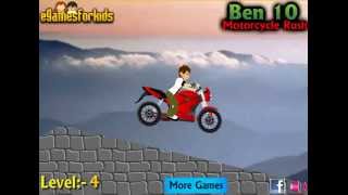Ben 10 Motorcycle Rush Games part2 screenshot 5