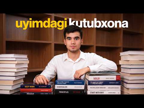 Shaxsiy kutubxona qurib, shuni tushundim