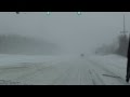 Valparaiso in driving down route 30 in winter storm ion january 5 2014