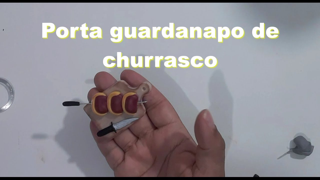 Porta guardanapo de churrasco