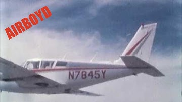 Piper PA-30 Twin Comanche Aircraft Tail Flutter Test