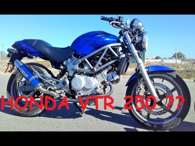 1988 Honda VTR 250 on display at the 2018 Motorado Classic Motorcycle Show  -- Santa Fe, NM