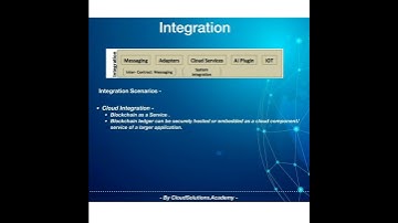 Blockchain and Cloud and IoT integration #shorts #blockchain #cloud