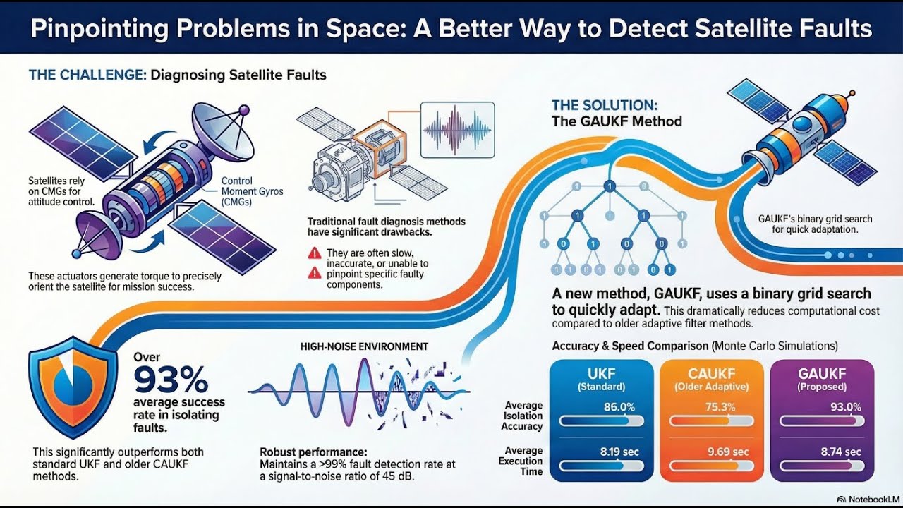 J009: Fault detection and isolation of control moment gyros for satellite attitude control subsystem
