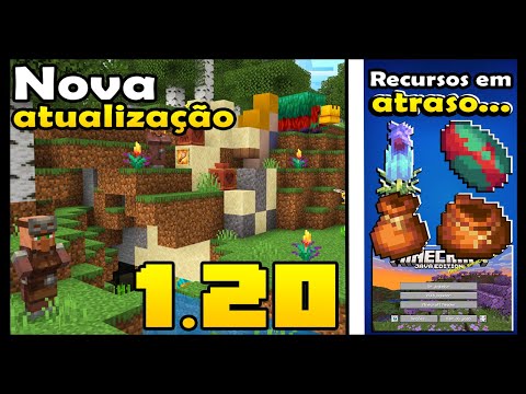 BONOXS on X: 🔥AVISA QUE O MINEZINHO ATUALIZOU! 😎 A versão 1.20 do  Minecraft chegou, repleta de novidades, e pra jogar, é só atualizar o seu  Minecraft Launcher! ⚡ 👉 E aí