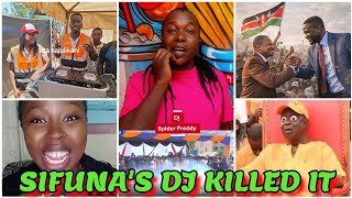 GENZ HILARIOUS REACTION ON DJ SPIDER THE  LINDA MWANANCHI DJ K1LLING IT IN MOMBASA