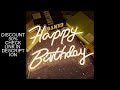 Happy Birthday Neon Sign Neon Happy Birthday Sign for Wall Decor Wall Neon Sign with Dimmable Switch