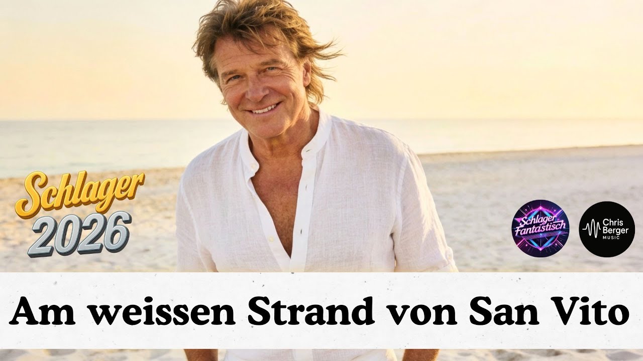 Am weissen Strand von San Vito ❤️ Deutscher Schlager - Italienische Sehnsucht